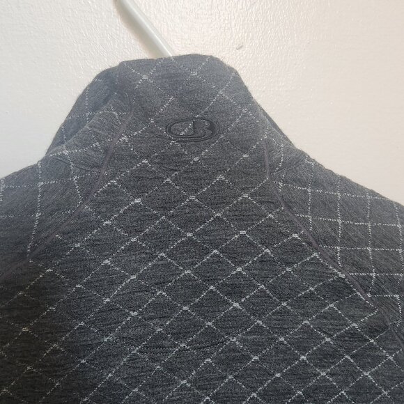 Icebreaker Merino Wool Affinity Thermo Half Zip - Grey - Picture 9 of 16